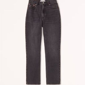 Abercrombie & Fitch The 90’s Straight Ultra High Rise 😎 CURVE LOVE